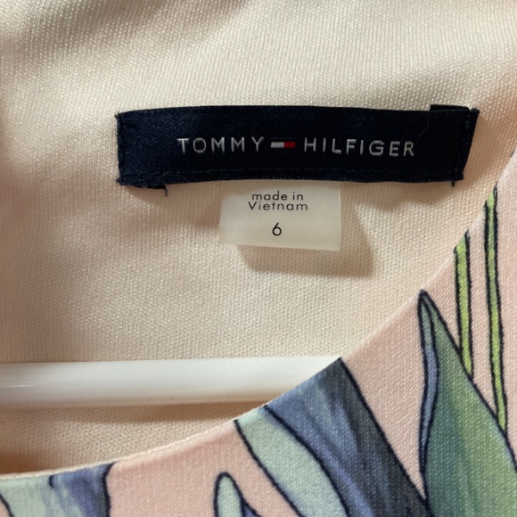 Women Petite 6 Small Tommy Hilfiger Gorgeous Spring Dress NWT - Picture 4 of 6